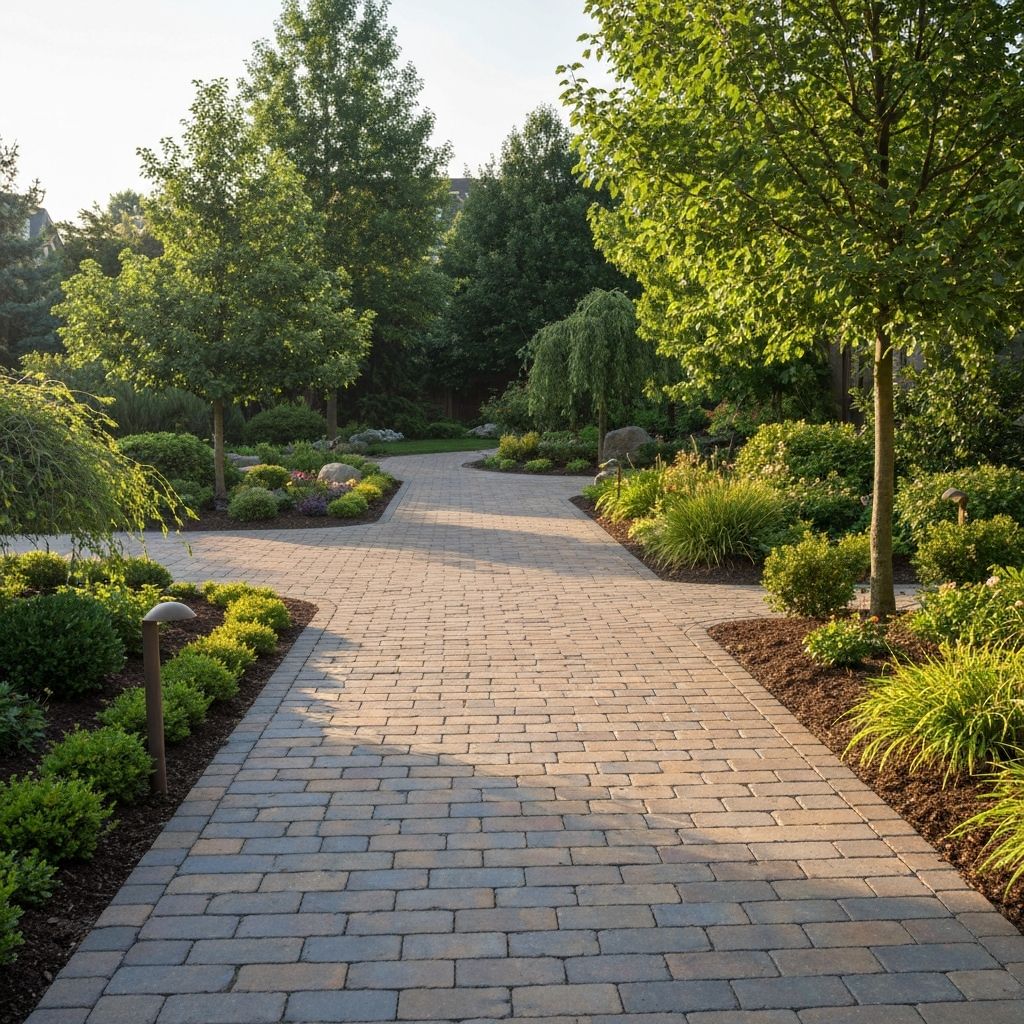 Реализованный проект: садовая дорожка